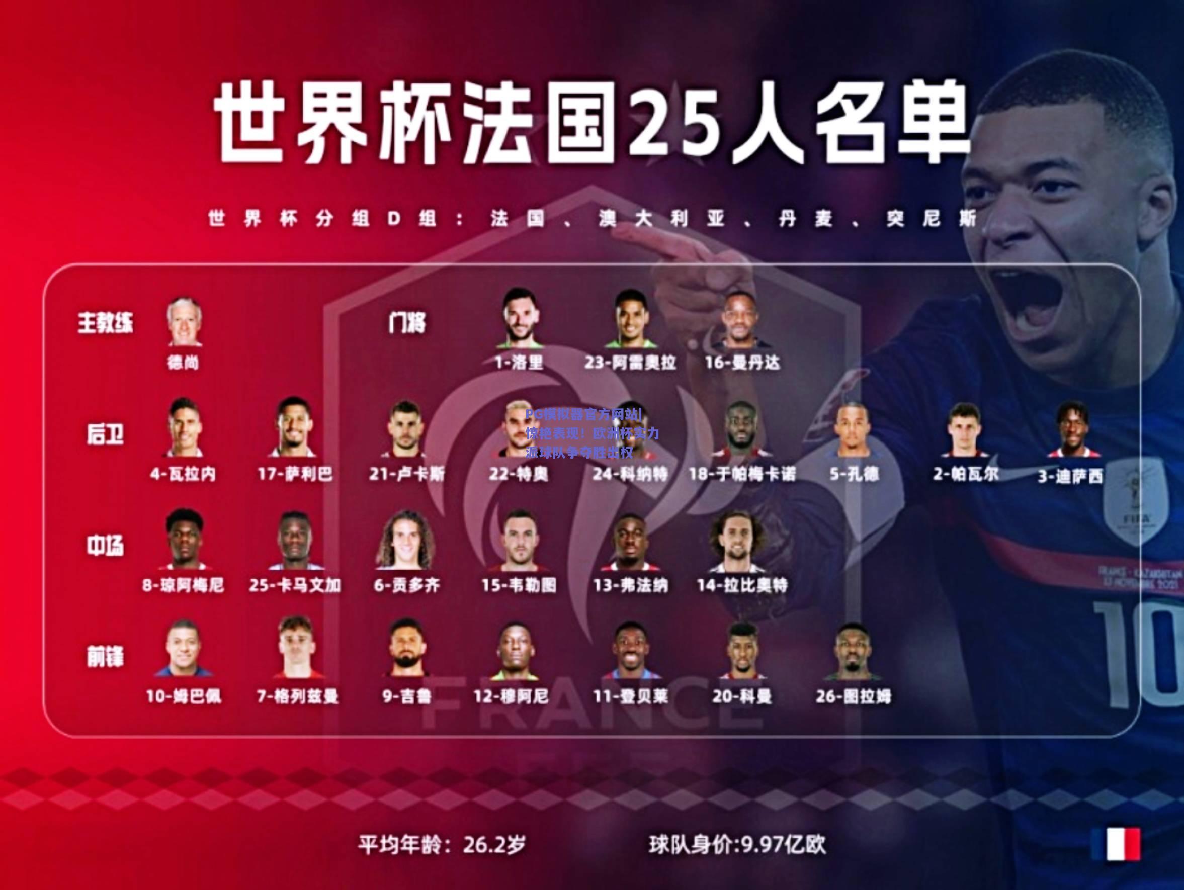 惊艳表现！欧洲杯实力派球队争夺胜出权